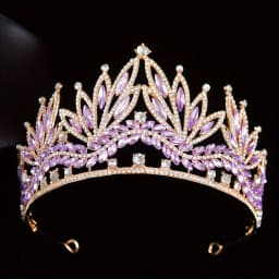 Luxury Royal Queen Wedding Crown for Women Large Multiple colors Crystal Banquet Tiaras Party Costume Hair Jewelry Accessories