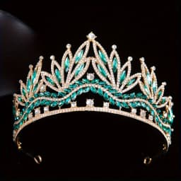 Luxury Royal Queen Wedding Crown for Women Large Multiple colors Crystal Banquet Tiaras Party Costume Hair Jewelry Accessories