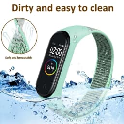 Nylon Strap For Xiaomi Mi Band 7 6 5 4 3 Bracelet Watchband Pulsera Correa Strap Miband 7 6 5 4 3 Bracelet Wristband Sport Loop