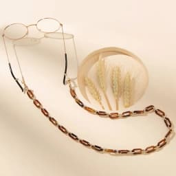 Elegant Candy Color Acrylic Glasses Chain Multicolor Sunglasses Lanyard Necklace Women Reading Glasses Hanging Neck Strap Rope