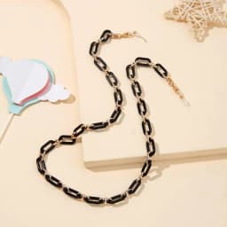 Elegant Candy Color Acrylic Glasses Chain Multicolor Sunglasses Lanyard Necklace Women Reading Glasses Hanging Neck Strap Rope