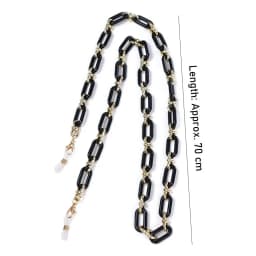Elegant Candy Color Acrylic Glasses Chain Multicolor Sunglasses Lanyard Necklace Women Reading Glasses Hanging Neck Strap Rope