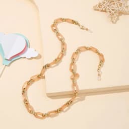 Elegant Candy Color Acrylic Glasses Chain Multicolor Sunglasses Lanyard Necklace Women Reading Glasses Hanging Neck Strap Rope