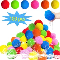 Fun Reusable Water Balls, Reusable Water Balloons For Outdoor Toys And Games, Water Toys, Summer Toy Balls For Pool And Backyard