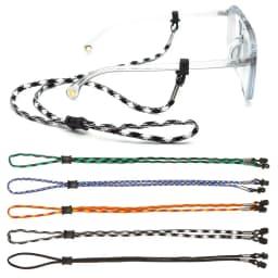 Women Men Sports Glasses Chain Holder Necklace Sunglasses Lanyard Non-slip Reading Glasses Holder Strap Eyewear Braid