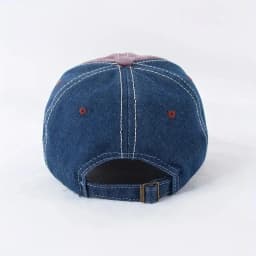 Trendy Distressed Cotton Baseball Cap with Embroidered Lettering - Adjustable Outdoor Headwear