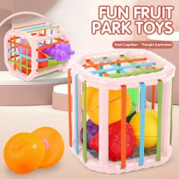 Montessori Baby Toys Stack Pull Blocks Games 0-12 Months Color Shade Sensory Development Learning Educational Toys Babies Infant