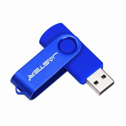 JASTER Business Gift USB Flash Drive 128GB Real Capacity Pen Drive 64GB Rotatable Memory Stick 32GB High Speed USB Stick 16GB