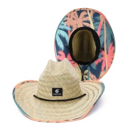 2024 1PC/2PCS New Women Lifeguard Hat Straw Summer Beach Sun Hat Outdoor Bohemia Lady Fashion Fedora Panama Hat