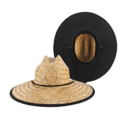 2024 1PC/2PCS New Women Lifeguard Hat Straw Summer Beach Sun Hat Outdoor Bohemia Lady Fashion Fedora Panama Hat