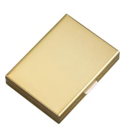9.5*6.5*1.3cm Metal Card Box Stainless Steel ID Credit Card Holder RFID Blocking Credit Card Case Protector Walletwith 6 Slot