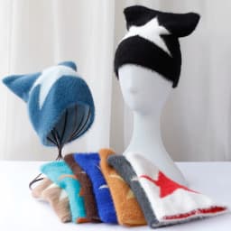 new y2k Cat ears star pattern Beanies Hat Men Winter Autunm Warm Knitted Bonnet Cap Soft Skullies Beanies Caps Boys Gifts