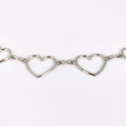 Women's belt Luxury brand Heart Shaped Metal Waist Chain Belt Goth accessories Y2k belts for women Punk style with Jeans Dress