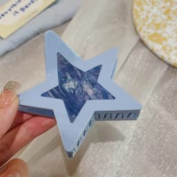 1pc Candy Color Star Grasp Clip Women's Hairpin Sweet Cool Dopamine Hairpin Acetate Headpiece Shark Clip