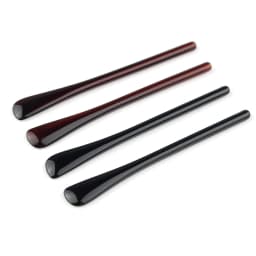 1pair PC Glasses Temple Tip Eyeglasses Leg Shiny Black Brown Eyewear Repair Accessoreis 6.5cm Length DT033