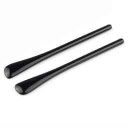 1pair PC Glasses Temple Tip Eyeglasses Leg Shiny Black Brown Eyewear Repair Accessoreis 6.5cm Length DT033