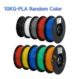 10KG PLA PETG Filament for 3D Printer Filament 1KG/Roll 1.75MM Plastic Filaments Line Up Neatly Printing Material for 3D Printer