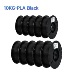 10KG PLA PETG Filament for 3D Printer Filament 1KG/Roll 1.75MM Plastic Filaments Line Up Neatly Printing Material for 3D Printer