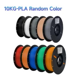10KG PLA PETG Filament for 3D Printer Filament 1KG/Roll 1.75MM Plastic Filaments Line Up Neatly Printing Material for 3D Printer