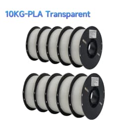 10KG PLA PETG Filament for 3D Printer Filament 1KG/Roll 1.75MM Plastic Filaments Line Up Neatly Printing Material for 3D Printer