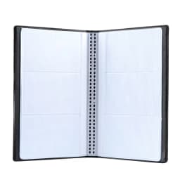 Leather 40/120/180/240/300 Cards ID Credit Card Holder Book Case Organizer Business Cards ID Credit Card Holder Case