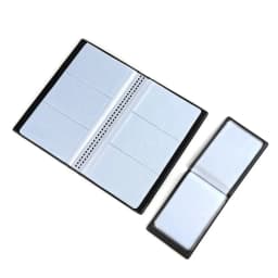 Leather 40/120/180/240/300 Cards ID Credit Card Holder Book Case Organizer Business Cards ID Credit Card Holder Case