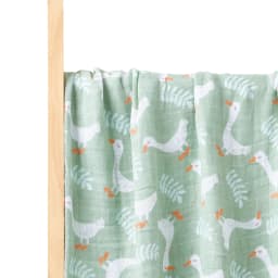 HappyFlute 1pc Baby Soft Muslin Swaddle 100% Cotton Blanket Comfortable Muslin Diaper 120*110cm For Kids