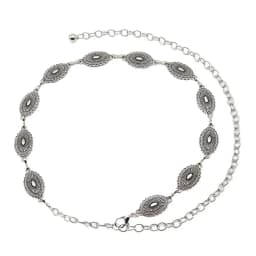 Retro Versatile Ethnic Style Metal Bohemian Waist Chain Belt For Women Fashion Sweater Chain Waist Seal Body Decor Accessories