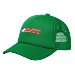 Limp Bizkit Logo Trucker Cap Adult Fashion Band Hat Sun Hats Dad Hat Adjustable Polyester Mesh Baseball Cap Summer