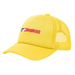 Limp Bizkit Logo Trucker Cap Adult Fashion Band Hat Sun Hats Dad Hat Adjustable Polyester Mesh Baseball Cap Summer