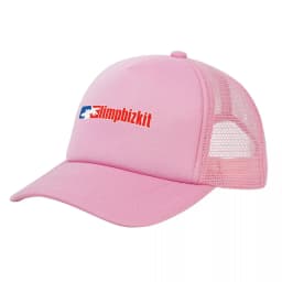 Limp Bizkit Logo Trucker Cap Adult Fashion Band Hat Sun Hats Dad Hat Adjustable Polyester Mesh Baseball Cap Summer