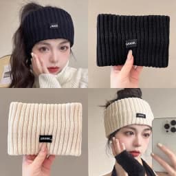 1/3pcs Winter Warm Wide Headband for Women High Quality Cotton Woolen Warm Forehead Knitting Elastic Hair Band Hair Accessories