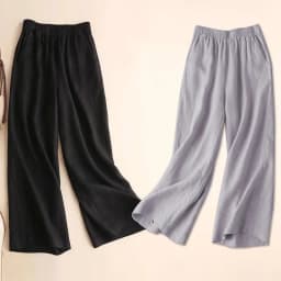 Women Cotton Linen Wide Leg Pants Female Summer Pants Full Length Casual Pants Fashion Solid Loose High Waist Straight Trousers