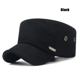 Spring and Summer Four Seasons Korean Style Leisure Outdoor Sunshade Flat Cap Pure Cotton Air Eye Mature Mens Hat