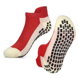 Breathable Soccer Socks Anti-slip Athletic Ankle Socks Sport Short Socks for Men Women Yoga Football Gym Cycling