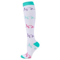 58 Styles Compression Socks 30 Mmhg Heart Star Stripe Socks New Unisex Golfs Tube Thigh Men Outdoor Long Pressure Stockings