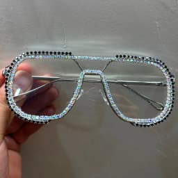 Diamonds Sunglasses Women 2026 New Luxury Rhinestone Unique Hand Fashion One Piece Sunglasses Female Oversized Glasses Eyewear