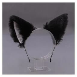 Lolita Animal Cat Fox Ear Hair Hoops Cosplay Girls Halloween Anime Headbands Headwear Hair Accessories