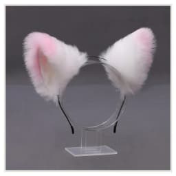 Lolita Animal Cat Fox Ear Hair Hoops Cosplay Girls Halloween Anime Headbands Headwear Hair Accessories