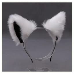 Lolita Animal Cat Fox Ear Hair Hoops Cosplay Girls Halloween Anime Headbands Headwear Hair Accessories