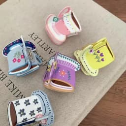 Personalized Acetic Acid Acetate Hair Claw Cute Cartoon Coffee Cup Hair Clip Flower Grab Clip Small Hair Claw Girl