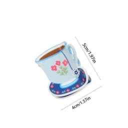 Personalized Acetic Acid Acetate Hair Claw Cute Cartoon Coffee Cup Hair Clip Flower Grab Clip Small Hair Claw Girl