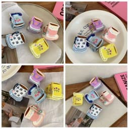 Personalized Acetic Acid Acetate Hair Claw Cute Cartoon Coffee Cup Hair Clip Flower Grab Clip Small Hair Claw Girl
