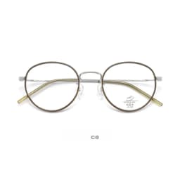 TR90 Alloy Anti Blue Light Office Glasses Retro Round Frame Women's Frame Ultra Light Optical Prescription Glasses Frame 6833