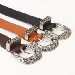 105cm Women's Vintage Pin Buckle Belt with Stylish Embellished Women Waist Belts for Jeans