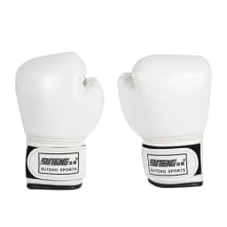 2Pcs Kids Boxing Gloves Children Punch Training Sparring Kickboxing Fighting Fitness Mitts Hitting Hand Protector Blue Black Red