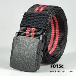 Black Army Green White Red Blue Men Automatic Buckle Nylon Belt Waist Canvas Belts Outdoor Strap Travel Sports Belt for Women