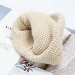 Fashion Warm Cashmere Wool Skullies Cap Angola Rabbit Fur Winter Knitted Beanies Women Female Ski Outdoor Solid Color Hats