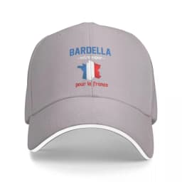 Vintage 2027 Bardella Collection Baseball Cap President Election France Streetwear Men Women Trucker Hat Snapback Cap Gift