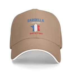 Vintage 2027 Bardella Collection Baseball Cap President Election France Streetwear Men Women Trucker Hat Snapback Cap Gift